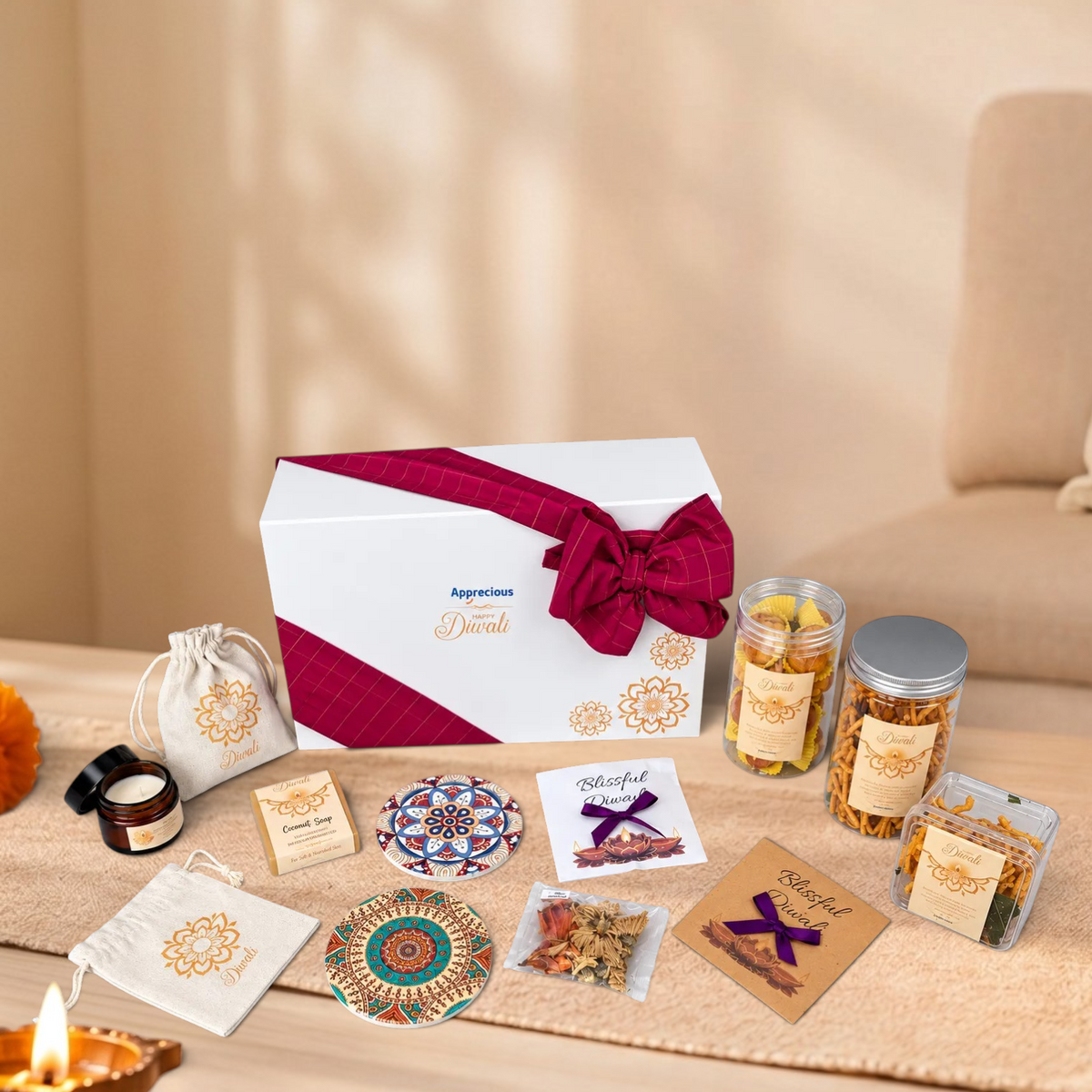 The Serene Light & Joy Deluxe Gift Box