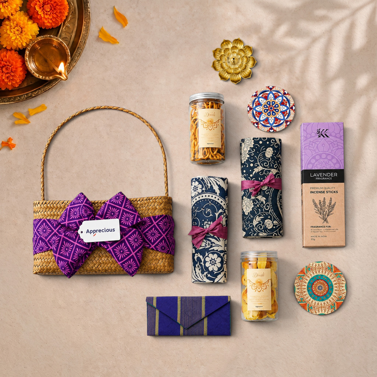The Radiant Bliss Gift Basket