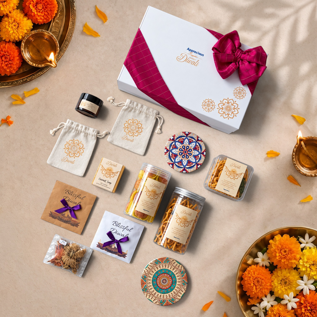 The Serene Light & Joy Deluxe Gift Box
