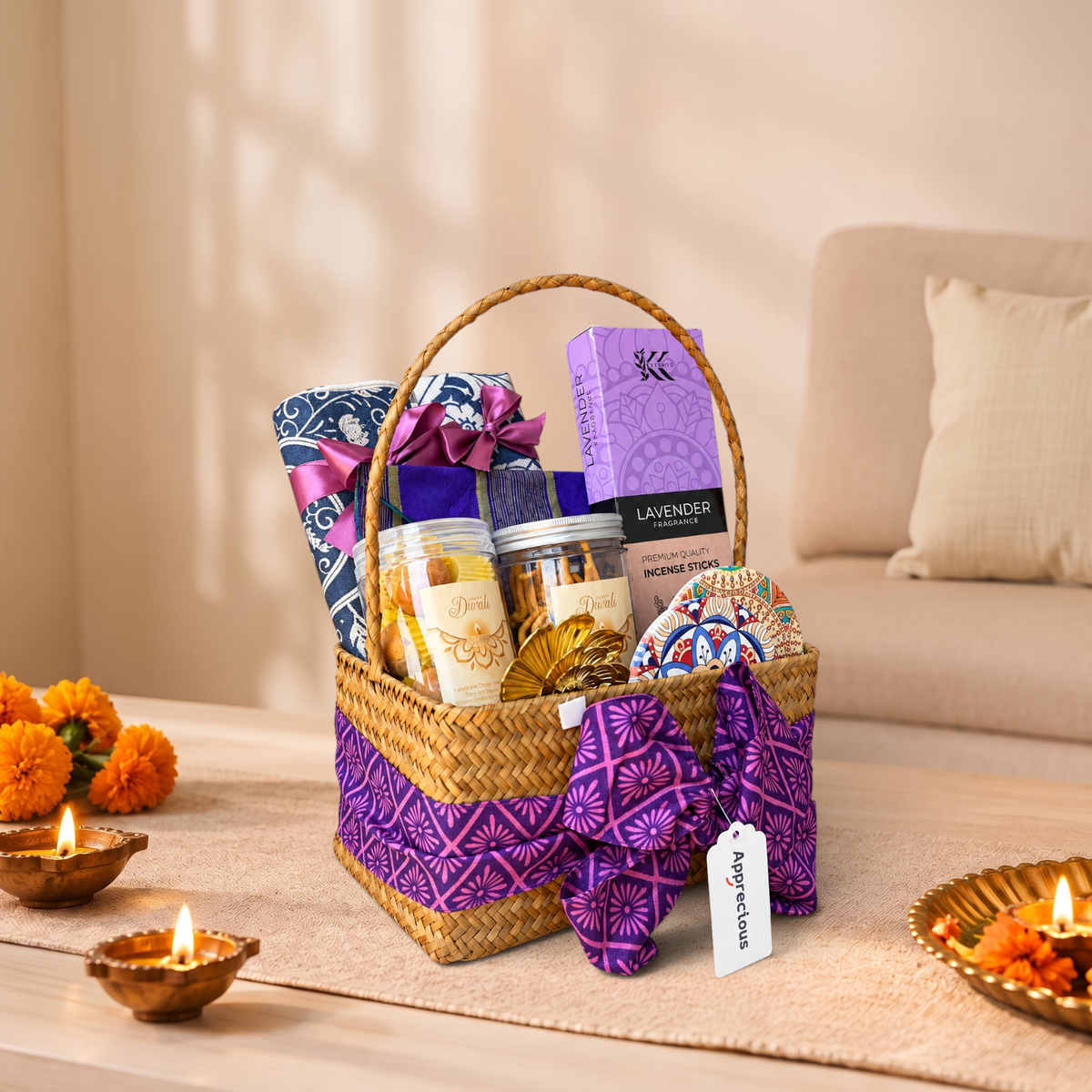 The Radiant Bliss Gift Basket