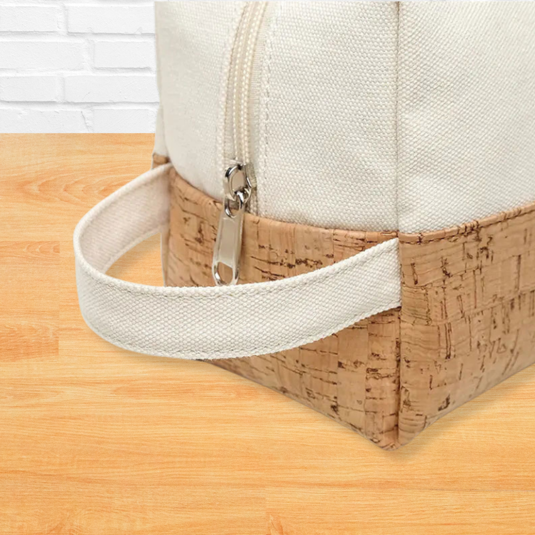 Eco Cork Canvas Storage Pouch