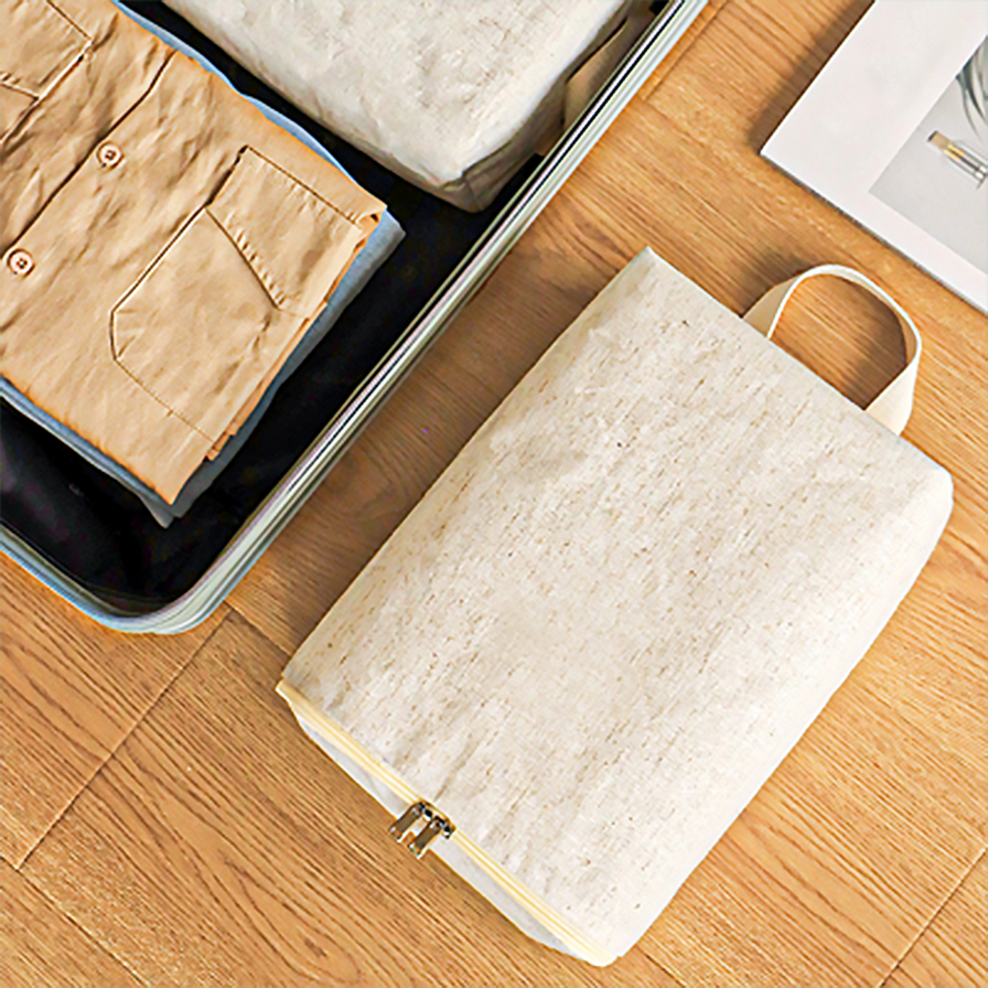 Eco Cotton Travel Shoe Bag