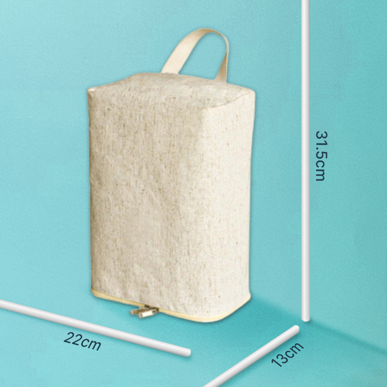 Eco Cotton Travel Shoe Bag
