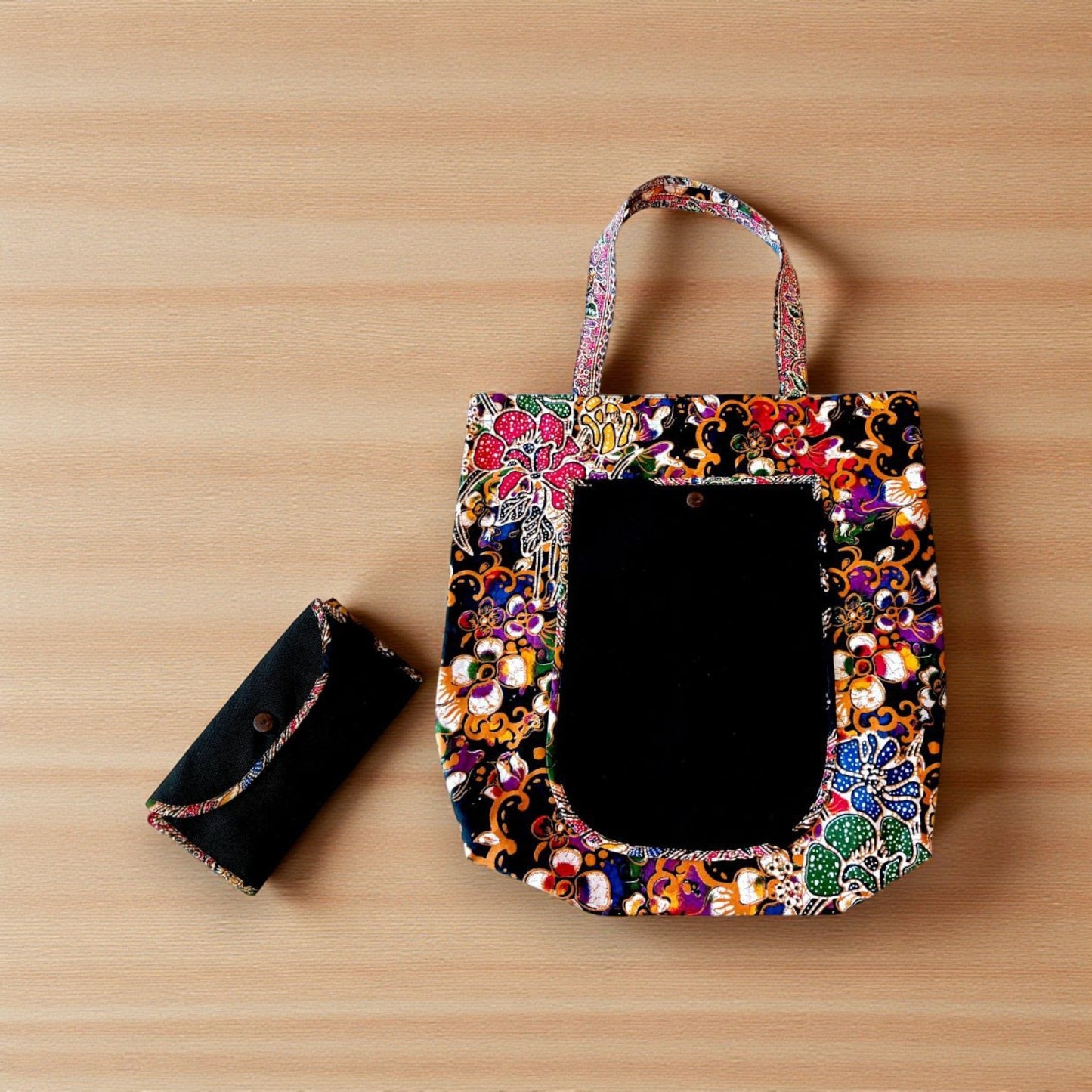 Foldable Fabric Batik Tote Bag