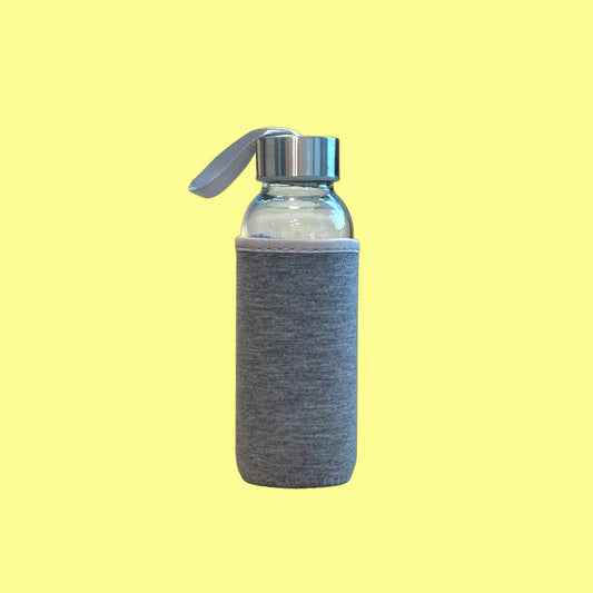 Glass Bottle with Neoprene Pouch (300ml)