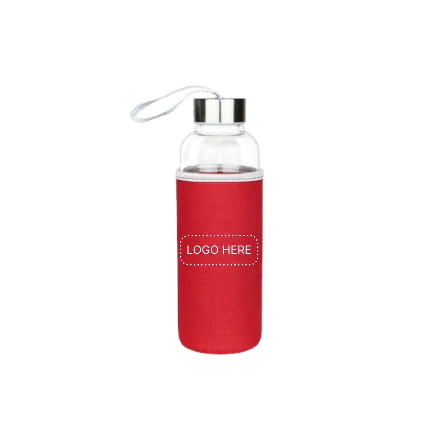 Glass Bottle with Neoprene Pouch (500ml)