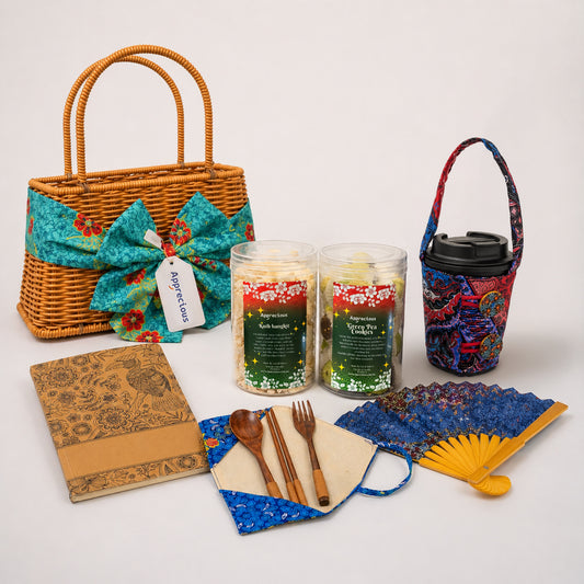 Kampung Moments Collection Batik Gift Basket