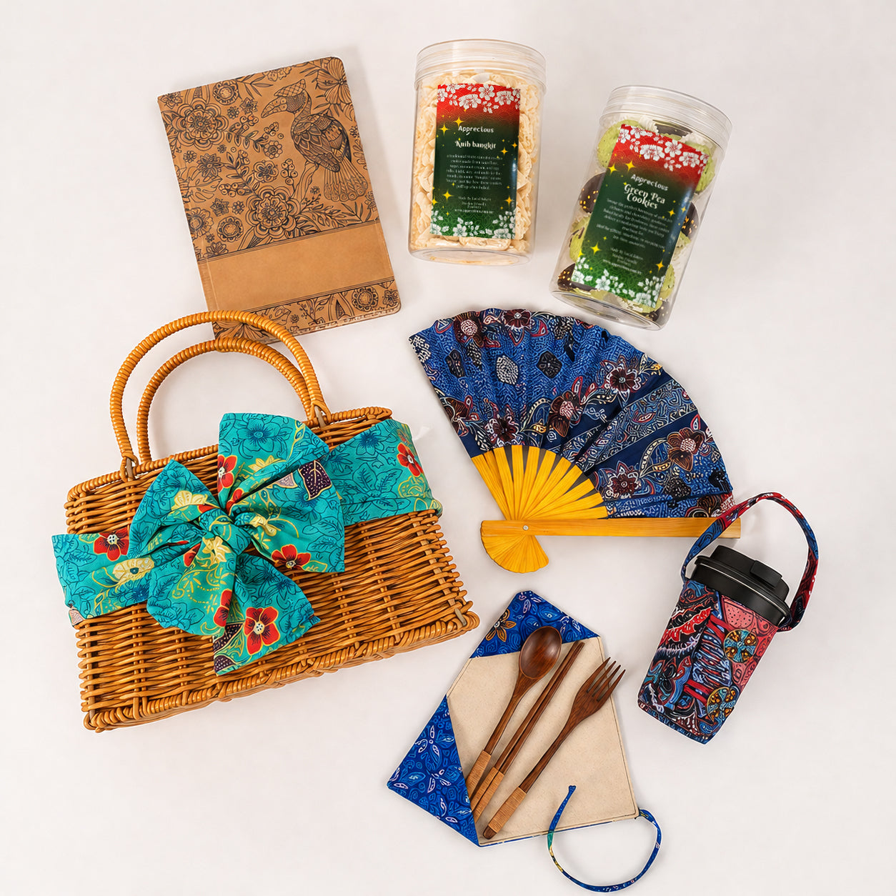 Kampung Moments Collection Batik Gift Basket