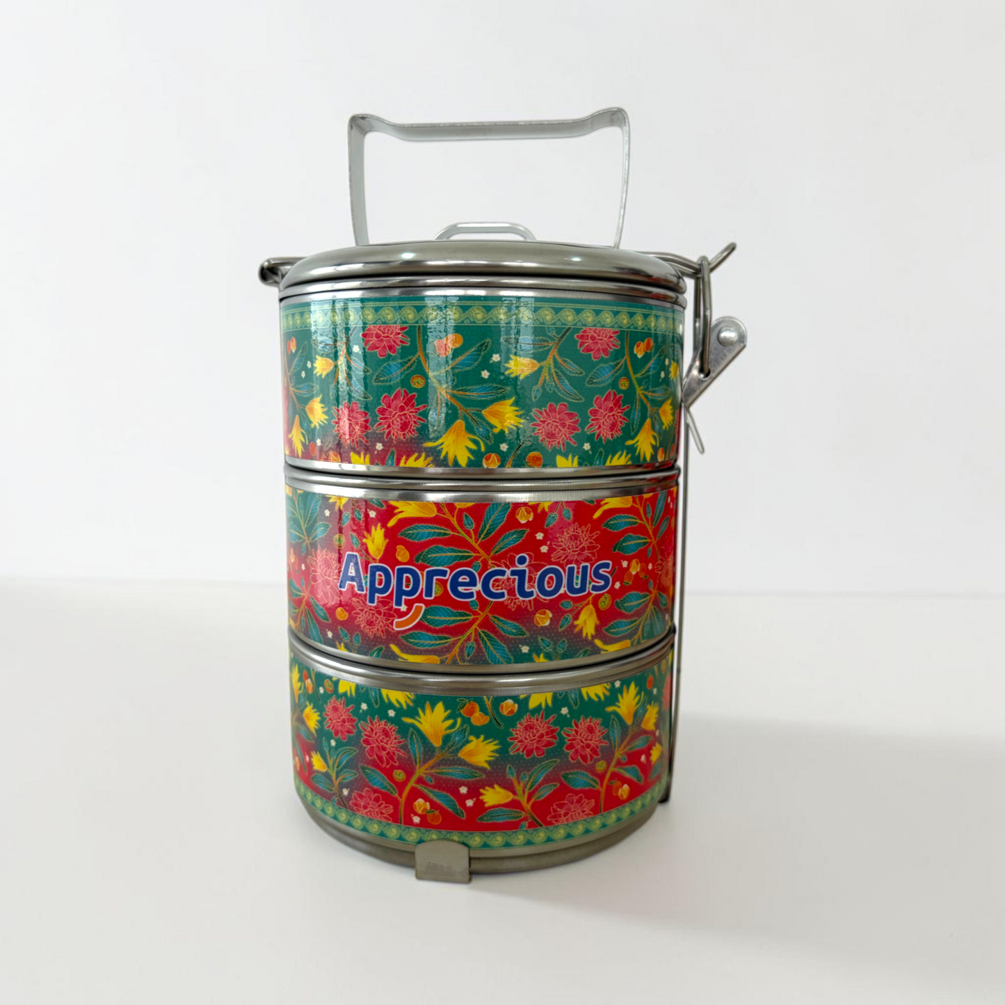 Kongsi Raya 3-Tier Bento Tiffin