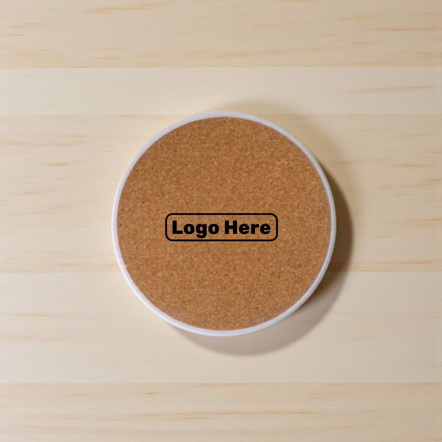 Batik Unity Ceramic Cork Coaster - Kongsi Raya 2026 Edition