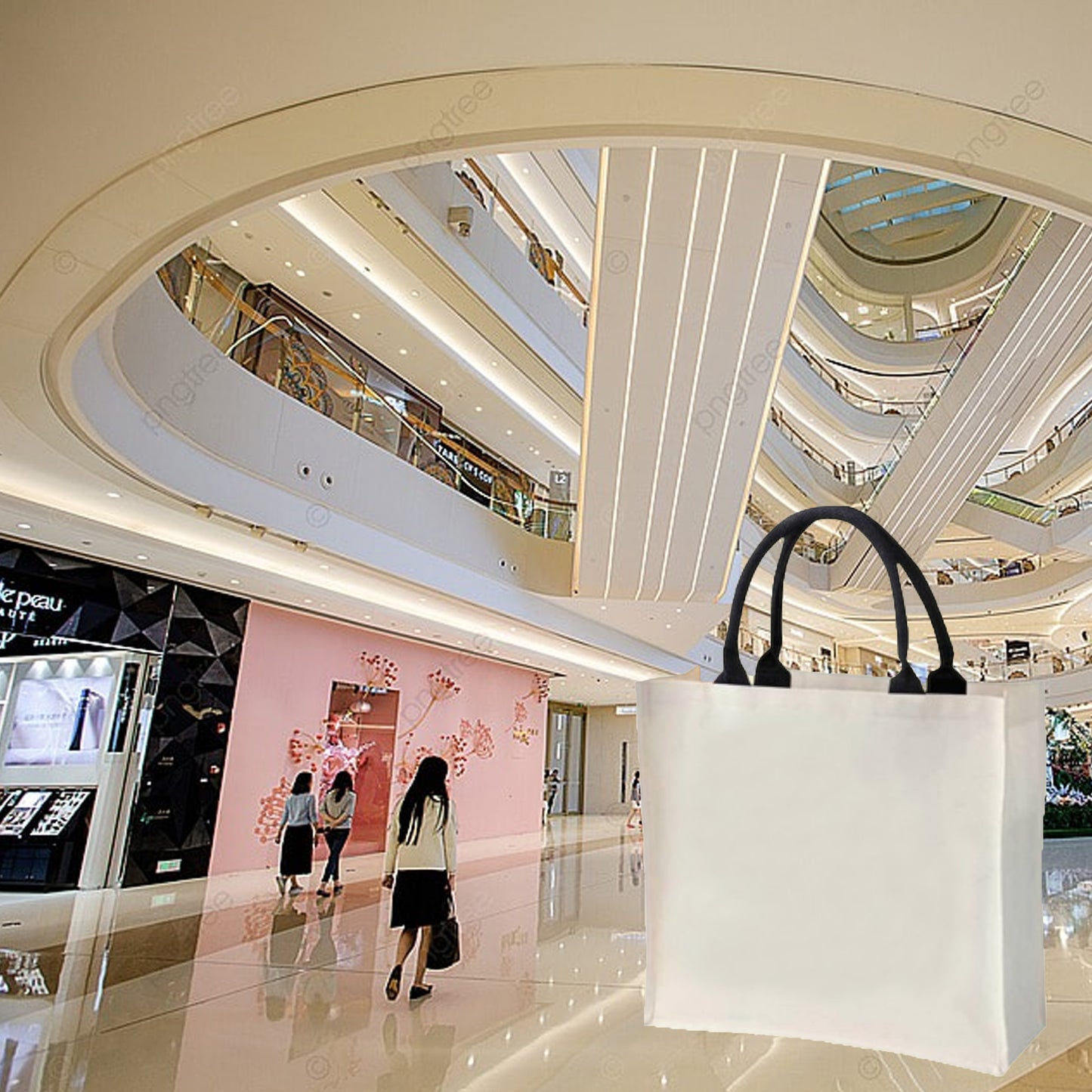 Laminated Canvas Bag Big Size
