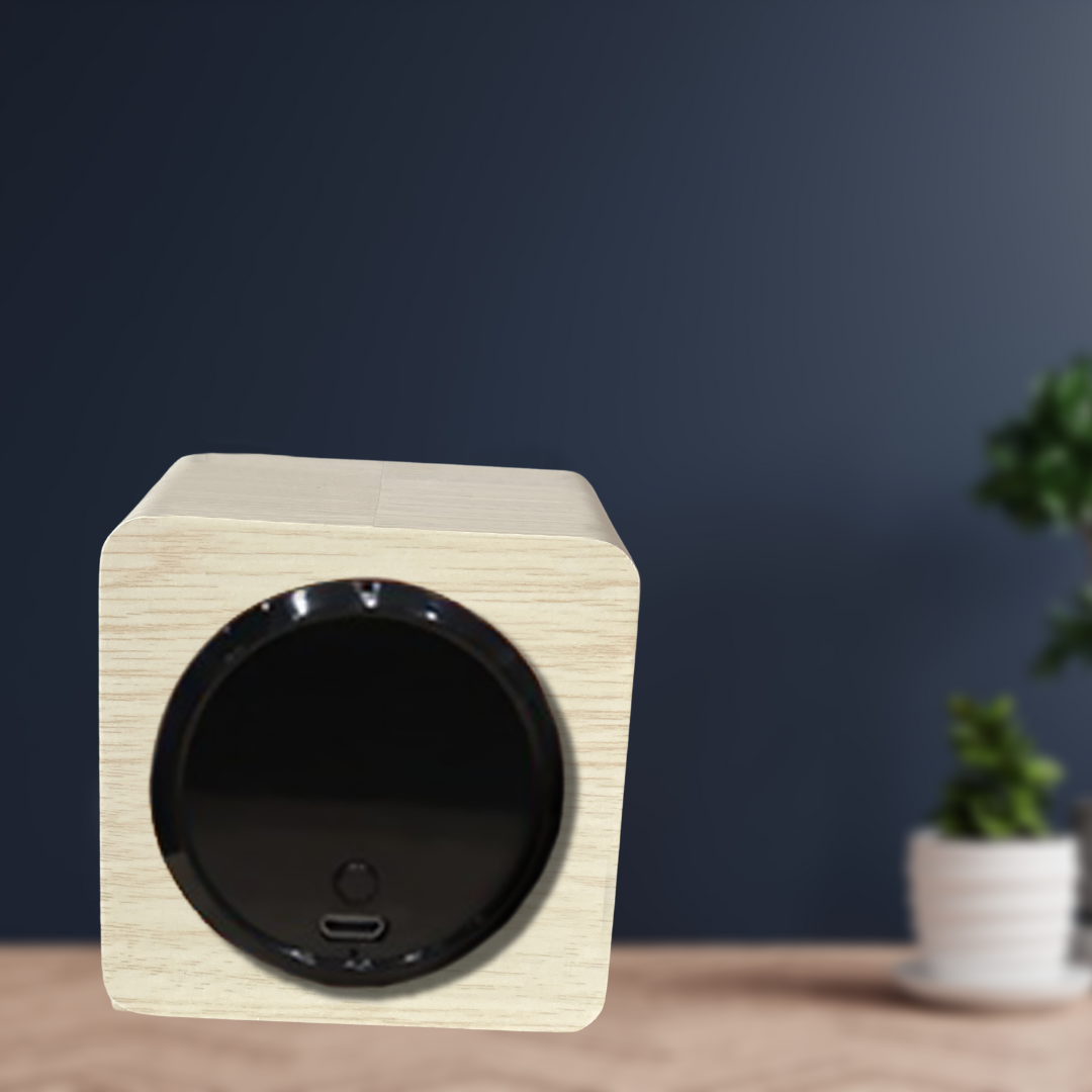 Mini Wooden Sound Bluetooth Speaker with Built-in Battery