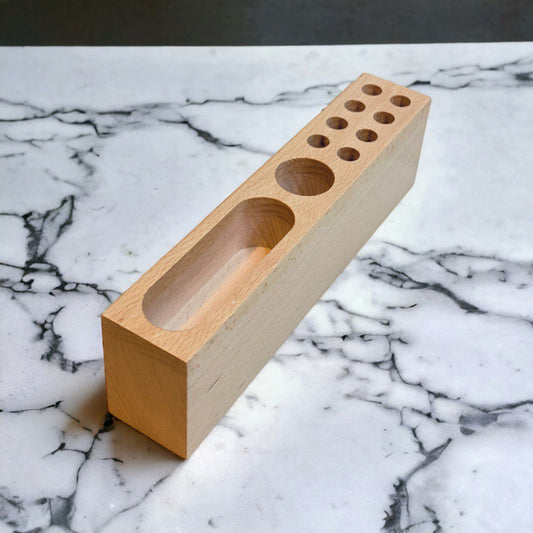 Multi-functional Wooden Stationery Desk Stand