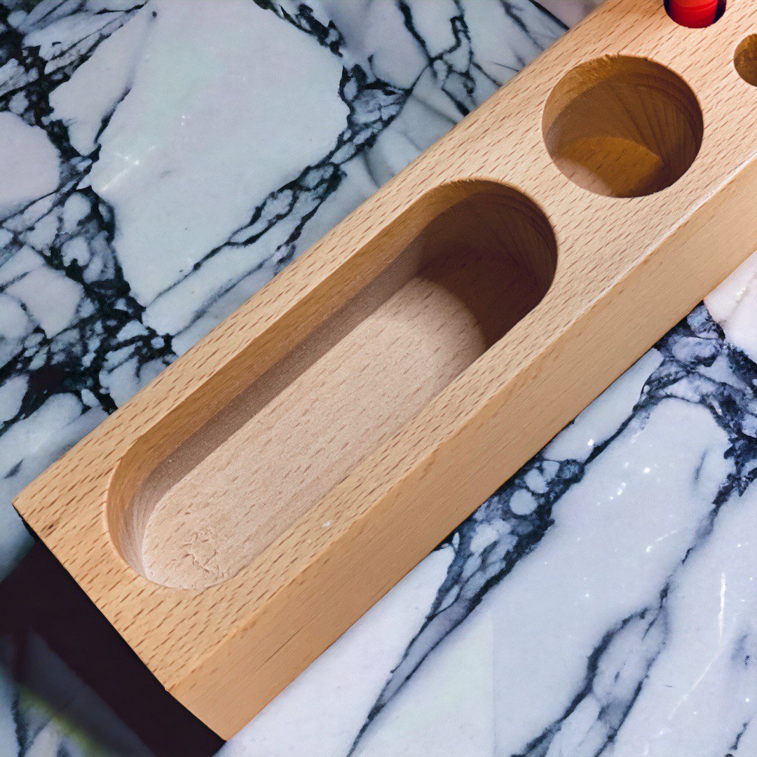 Multi-functional Wooden Stationery Desk Stand