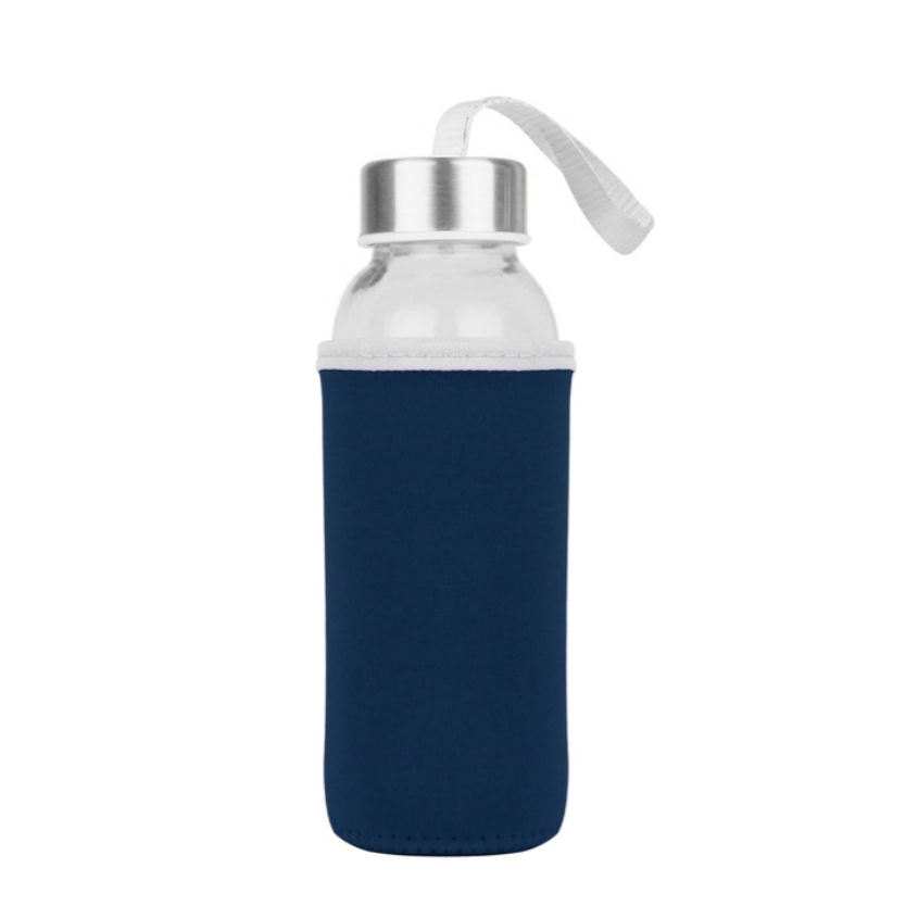 Glass Bottle with Neoprene Pouch (300ml)
