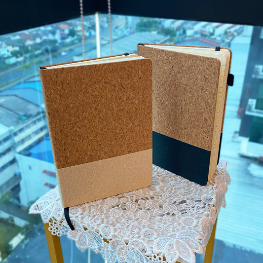 Nature Blend A5 PU Leather and Cork Notebook