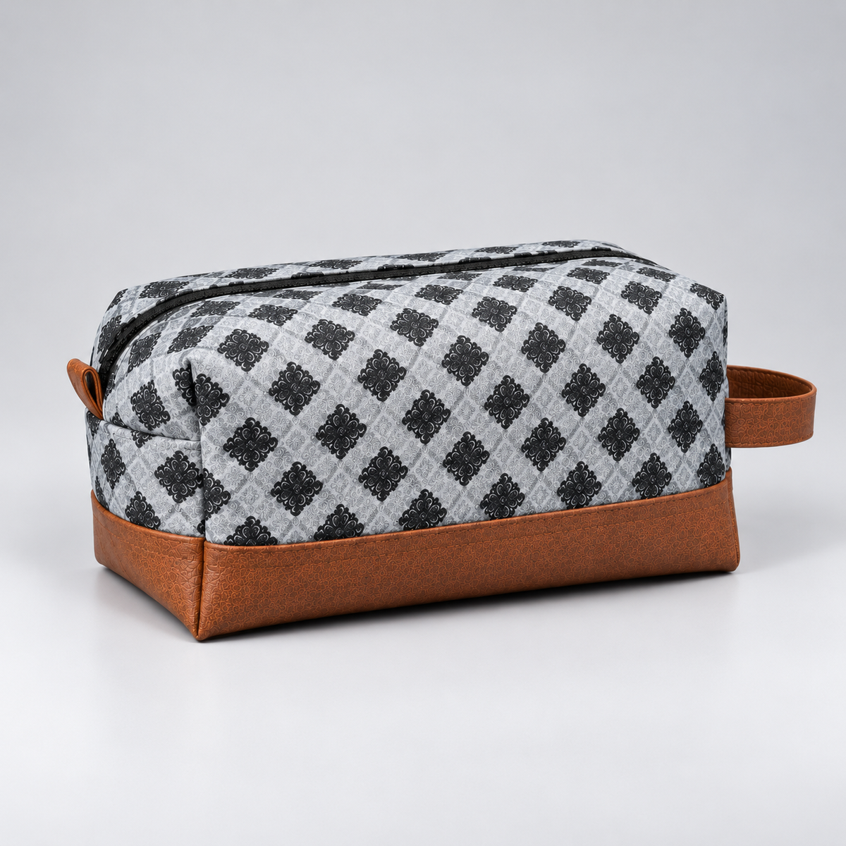 Batik Leather Travel Multipurpose Pouch