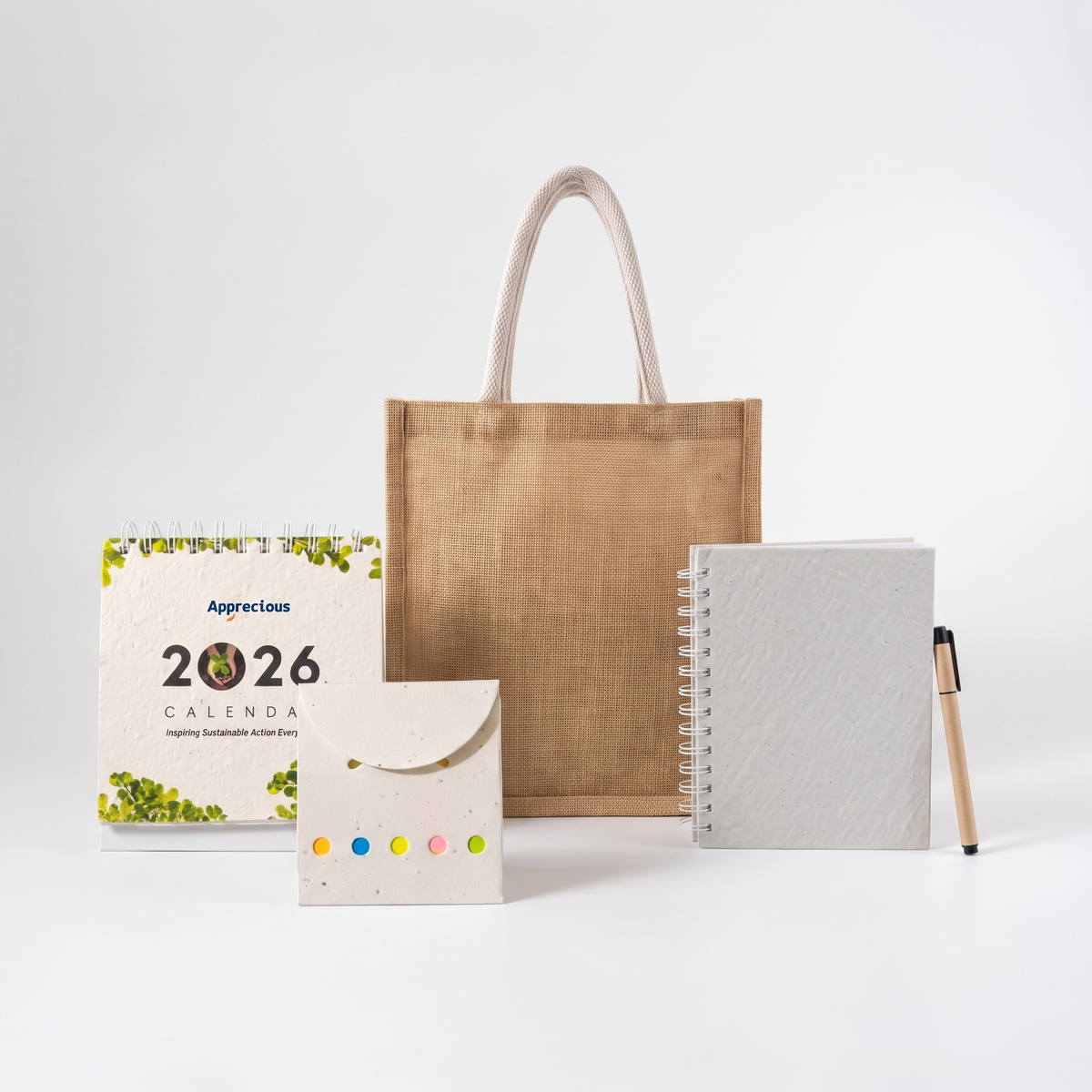 Plantable Seed Paper Work Desk Gift Set