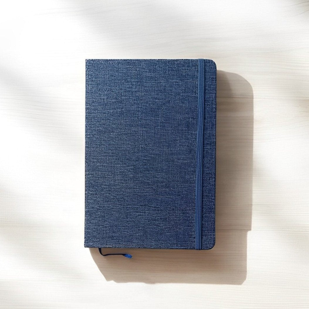 Notebook Unit Cover RPET Cover Notebook (Blue)
