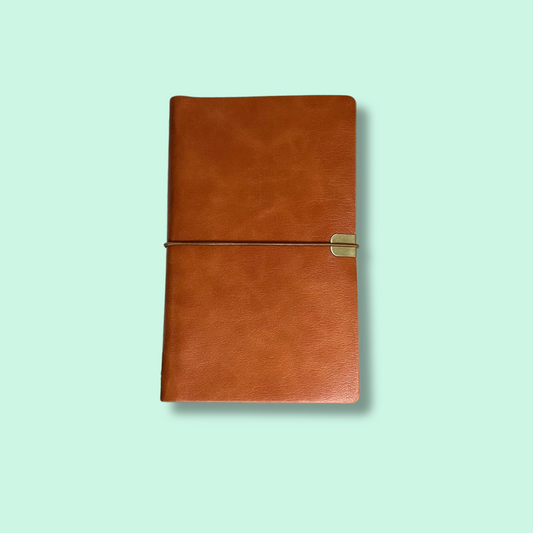 A6 Reflective Leather Journal