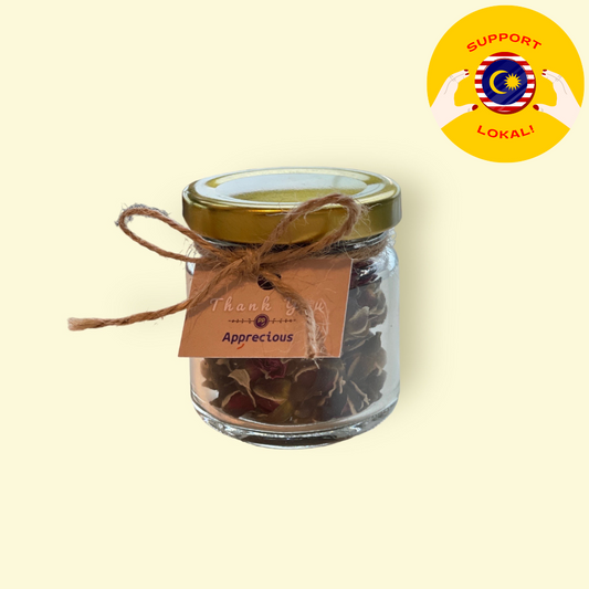 Rose Tea In A Jar