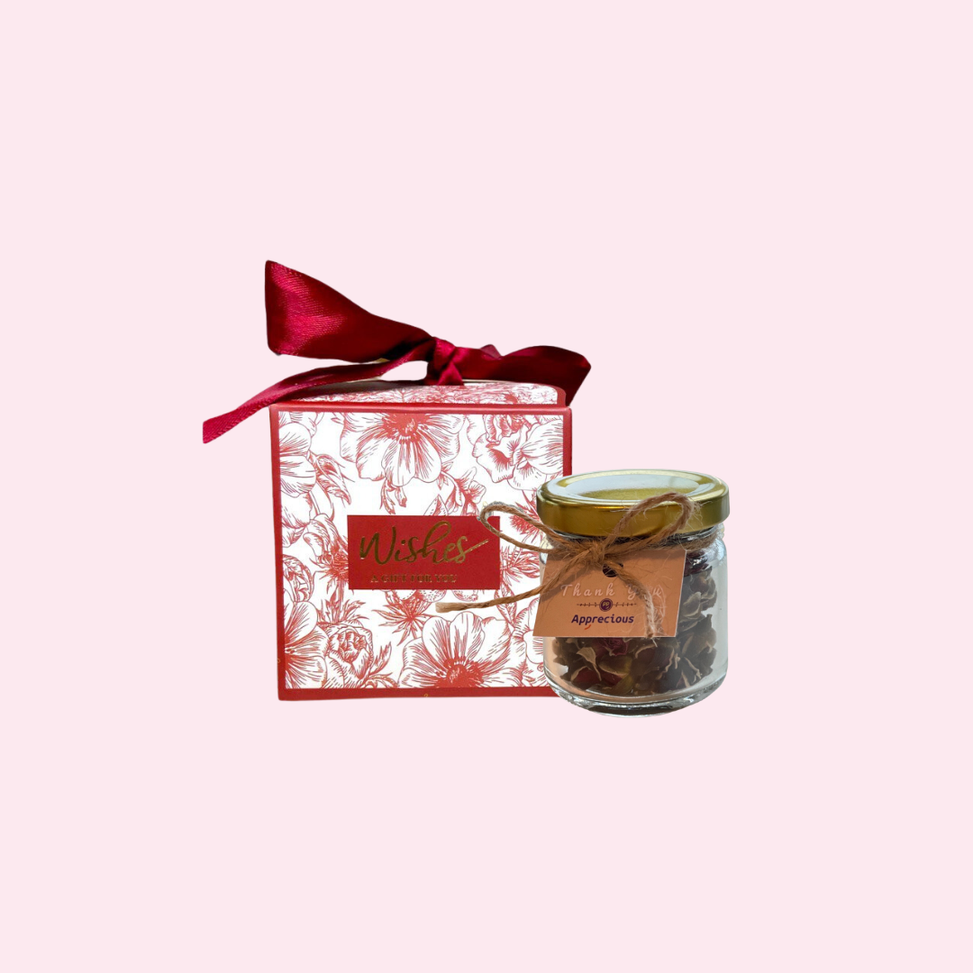 Rose Tea In A Jar