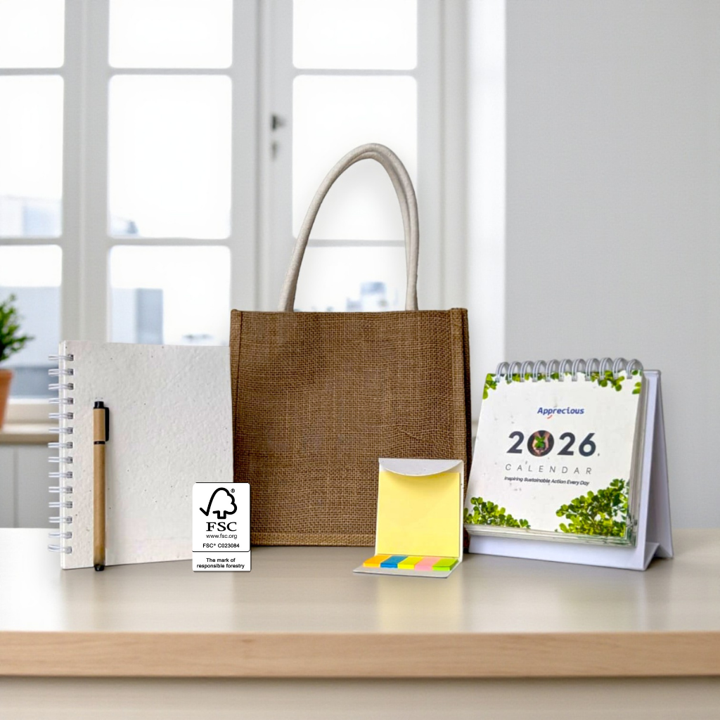 Plantabe Seed Paper Work Desk Gift Set