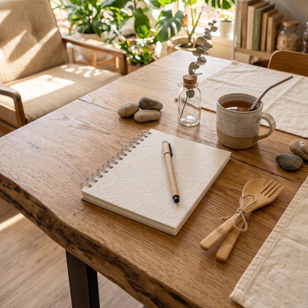 Plantable Seed Paper Work Desk Gift Set