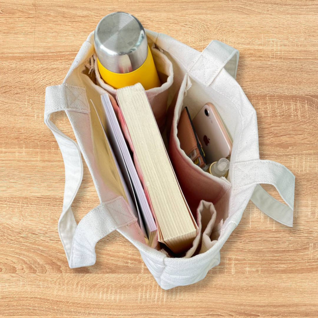 Super Canvas Bag with Multi-Compartment
