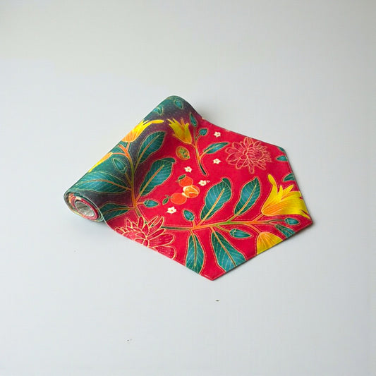Handmade Batik Table Runner - Kongsi Raya 2026 Edition
