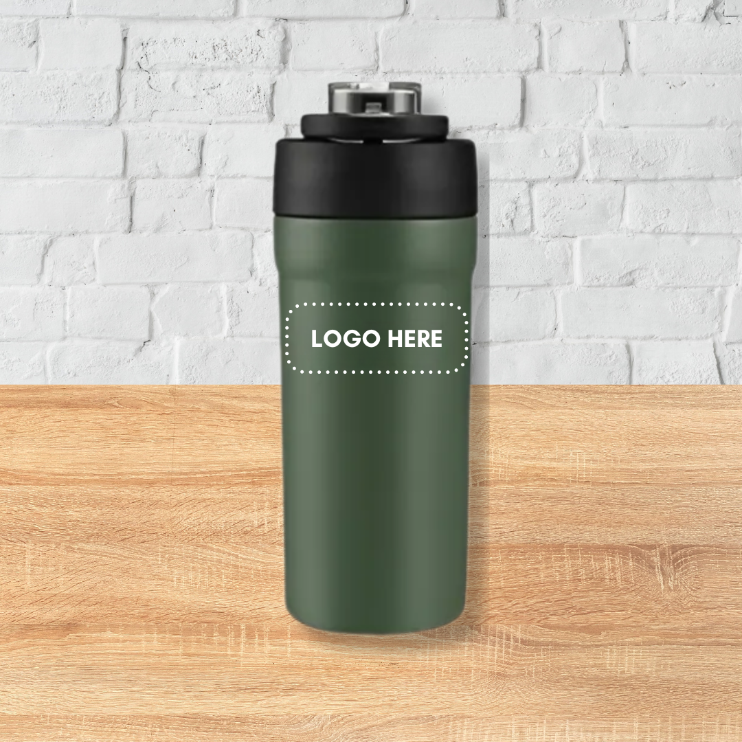 Tigo Stainless Steel Bottle with Straw and Handle (680ml)