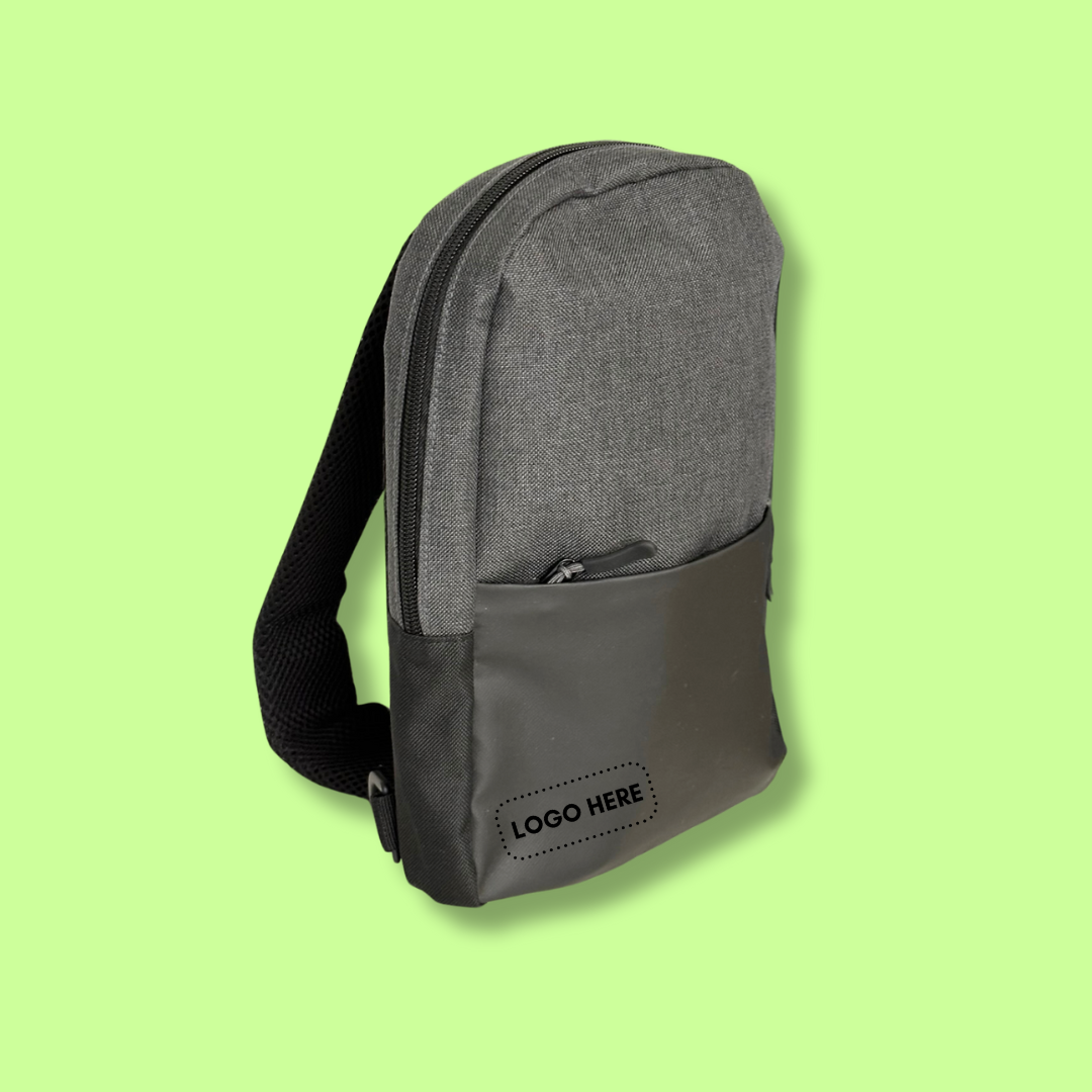 Travel PU Sling Bag with Shoulder Strap