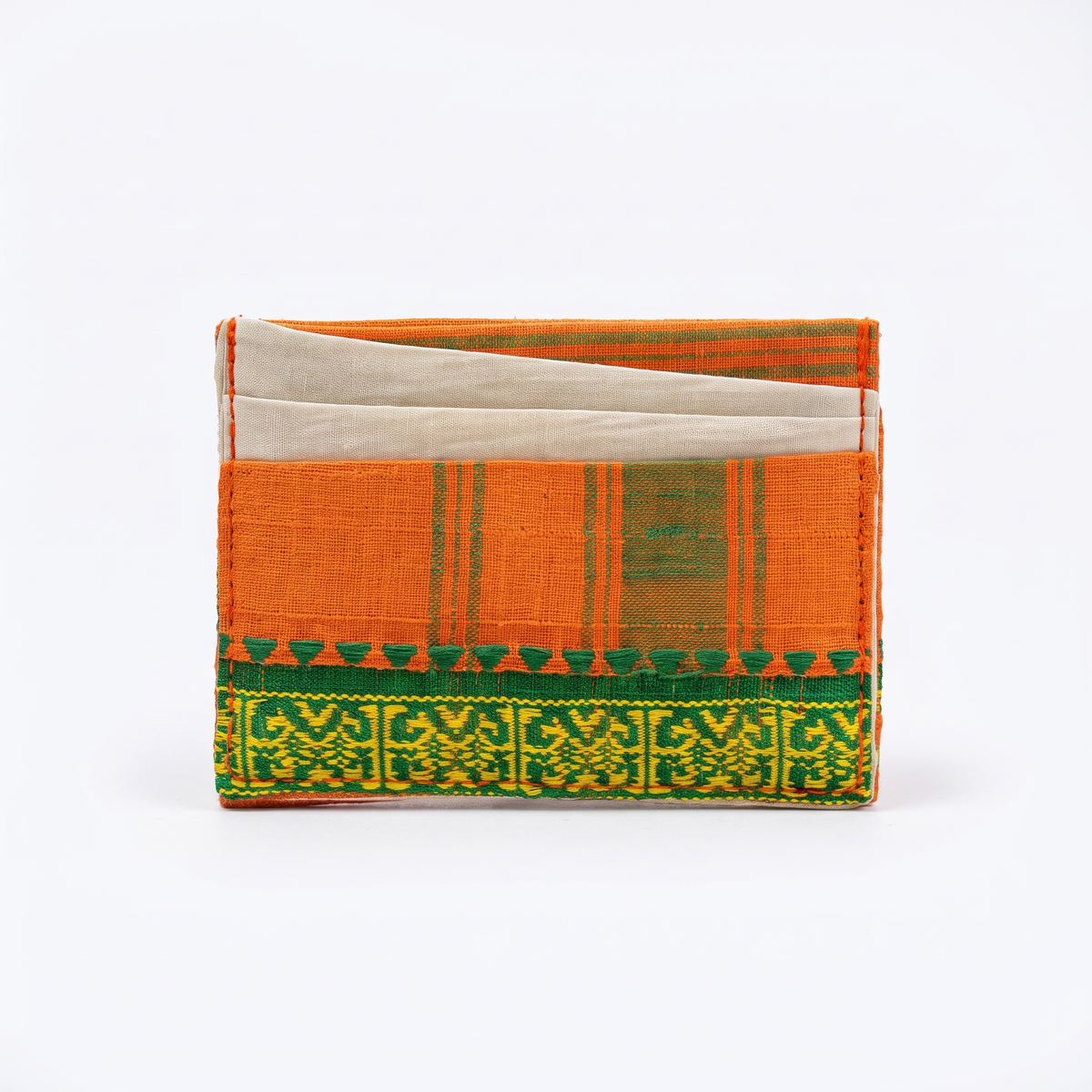 Upcycled Sari Multi Slots Card Holder