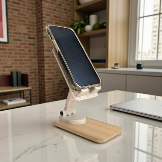 Wheat Straw and Bamboo Phone Holder