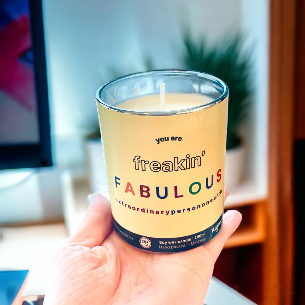 You are Fabulous Soy Wax Candle