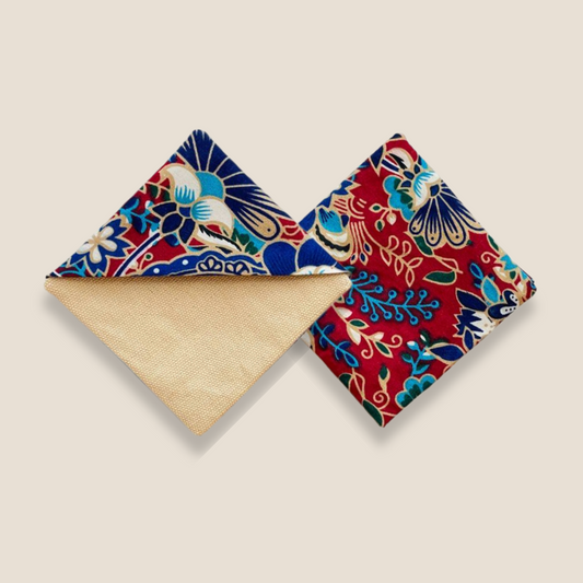 Batik Touch Handmade Coaster and Bookmark Set