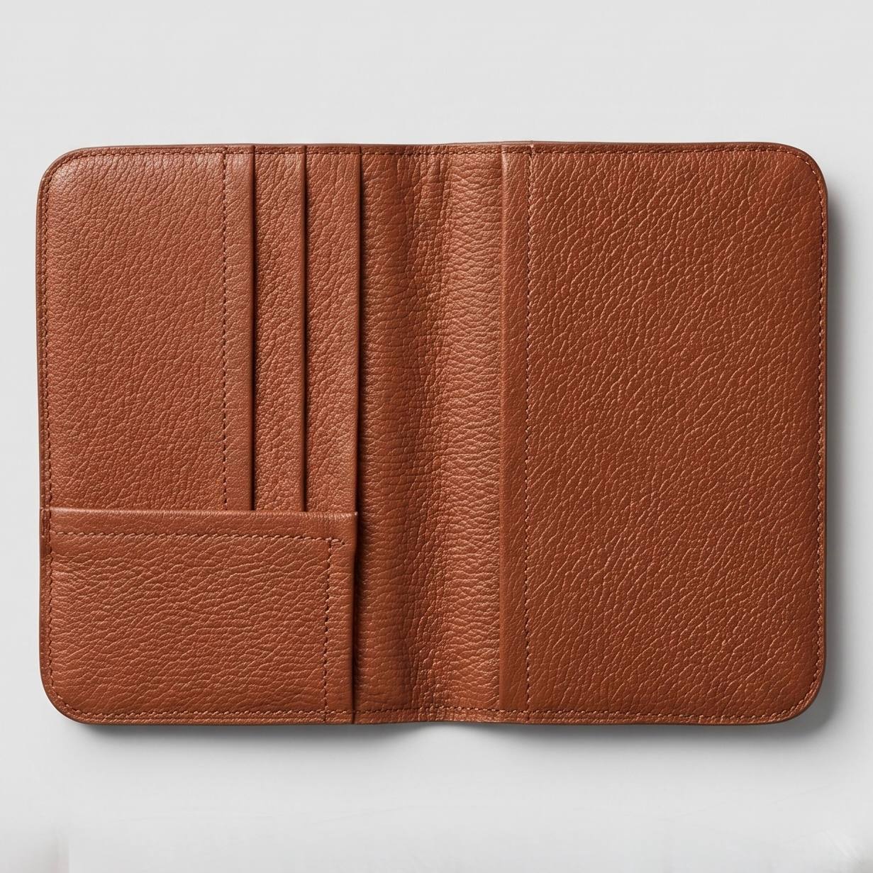 Premium Leather Batik Passport Holder
