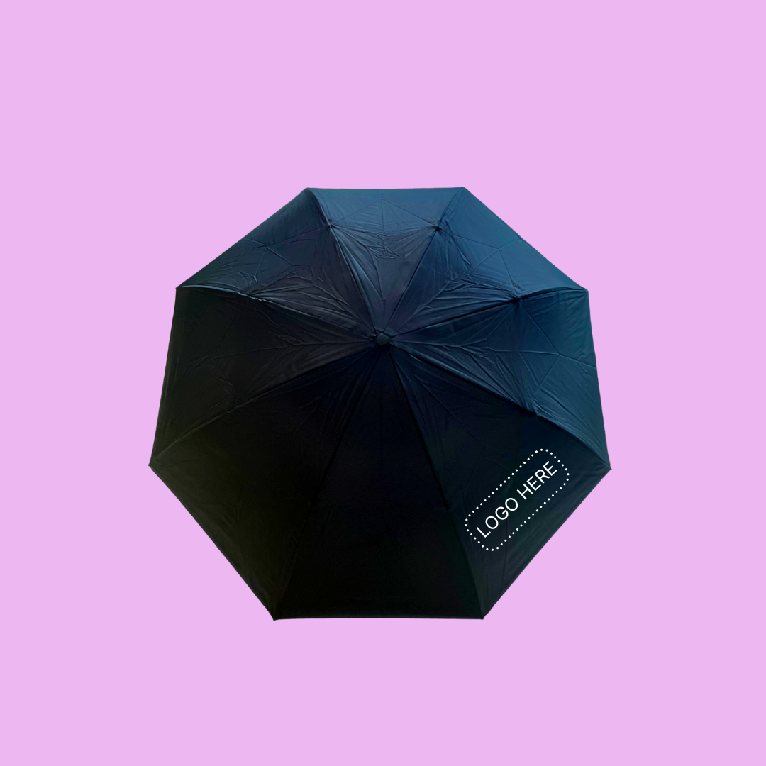 23" Open Reversible Quality Umbrella with C-shaped handle