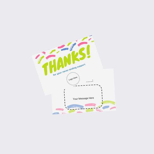 Hey Thanks Greeting Card
