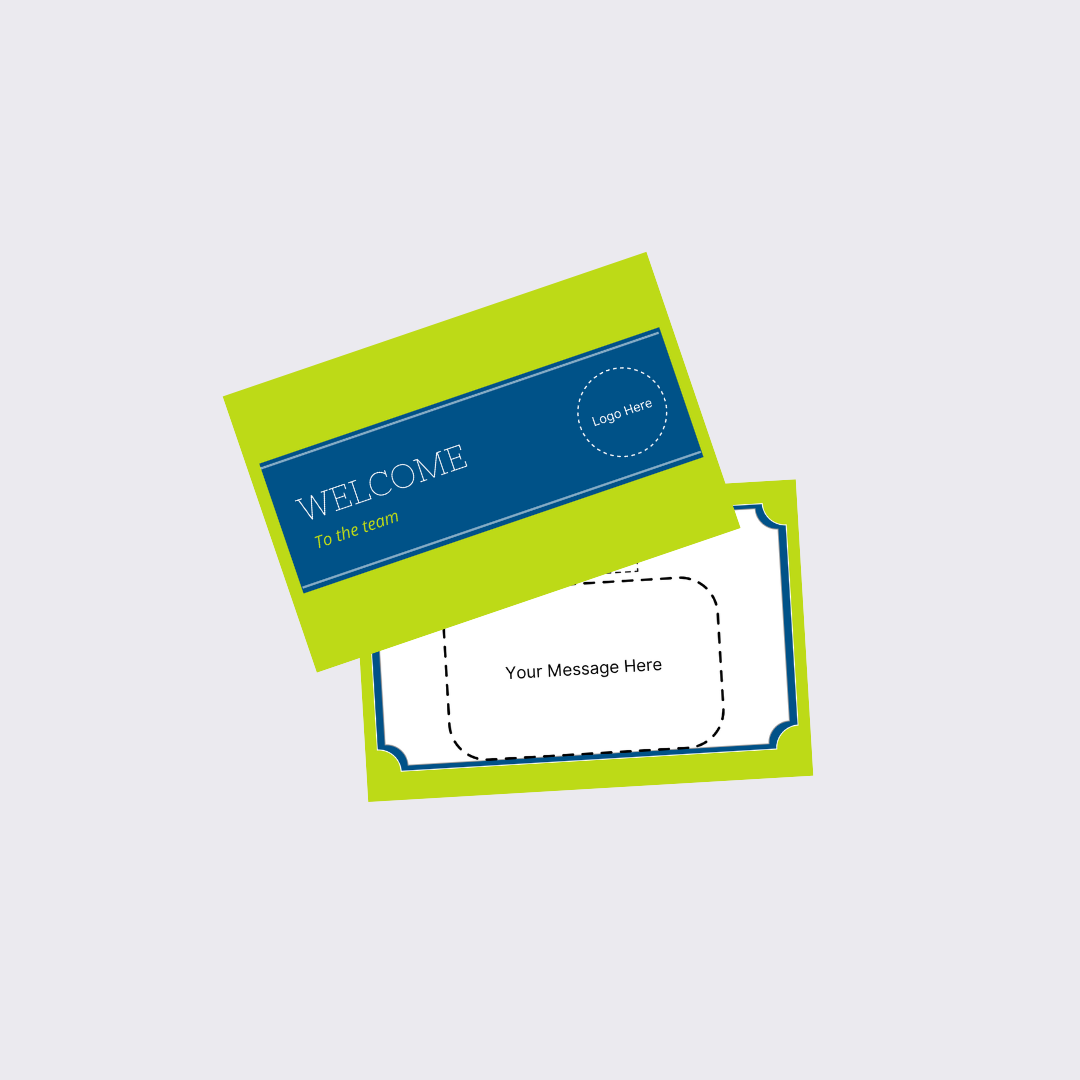 Welcome To The Team Greeting Card