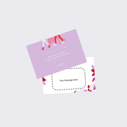 Girl's Power Greeting Card