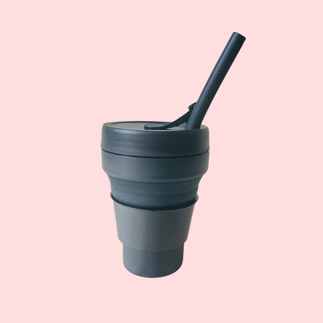 Mayor Collapsible Cup Black (355ml)