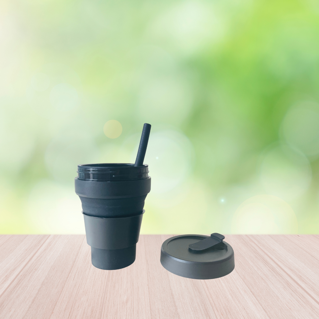 Mayor Collapsible Cup Black (355ml)