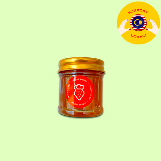 Pure honey in mini jar