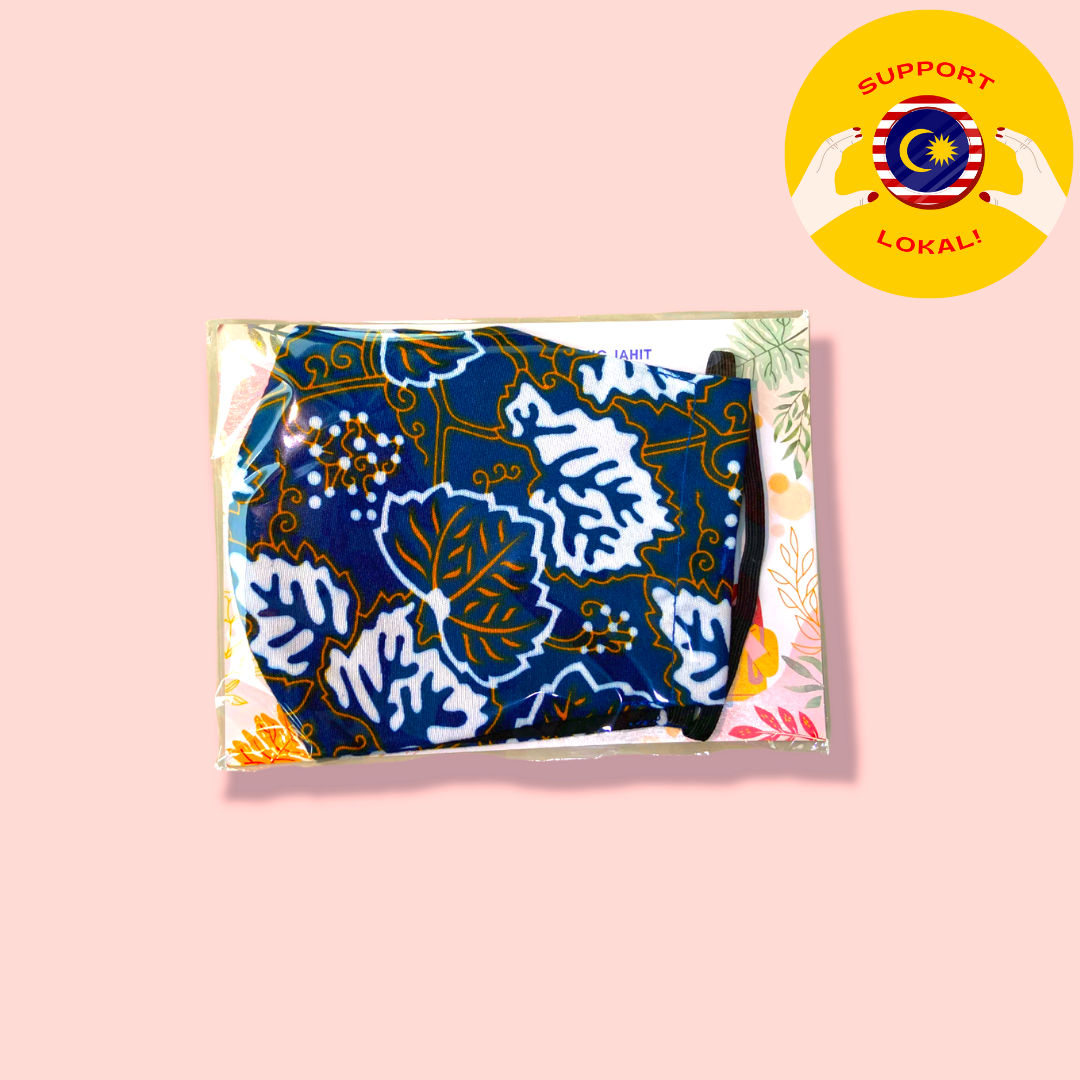 Premium Batik Gift Set in Reusable Bamboo Basket