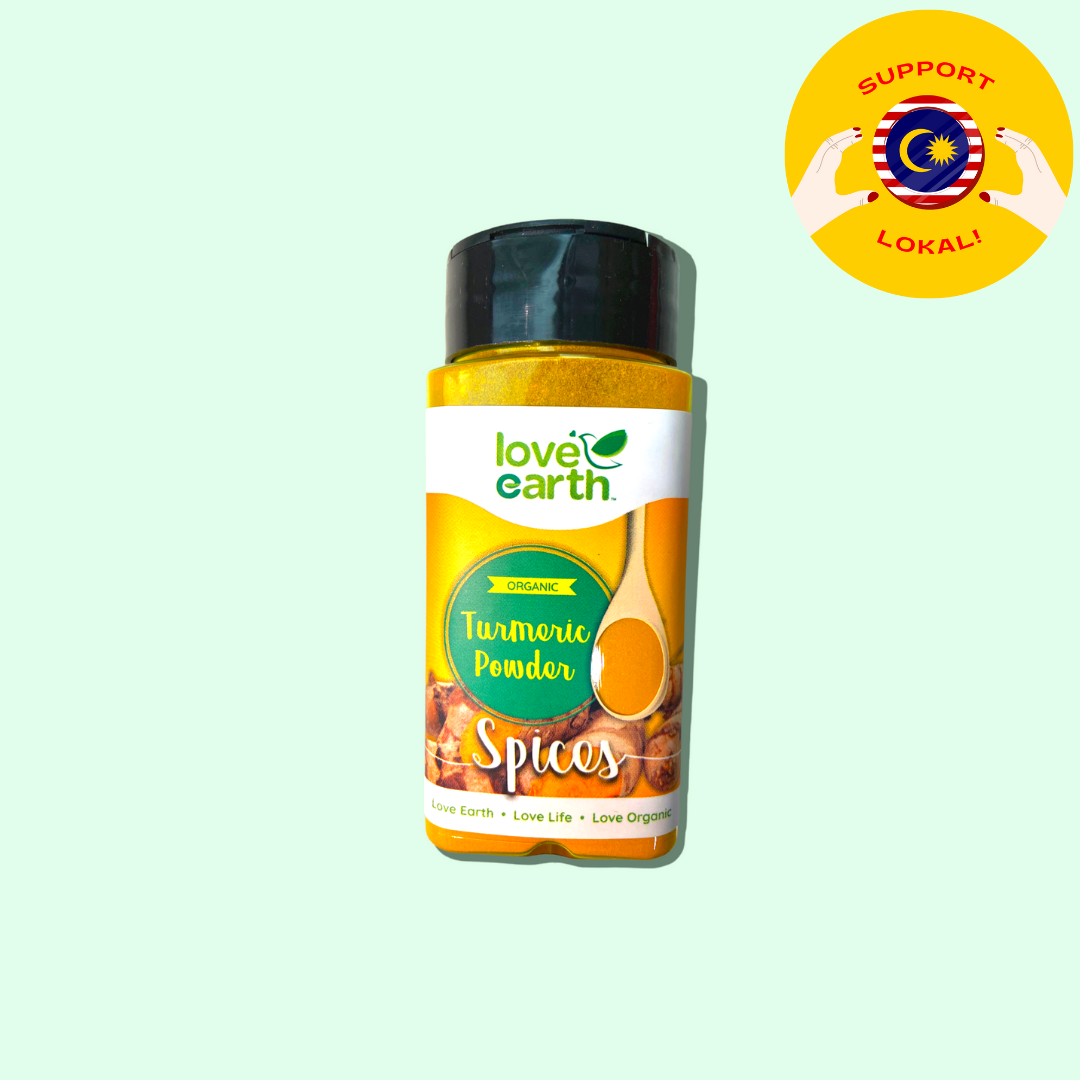 Turmeric Earth Love Earth Organic Turmeric Powder