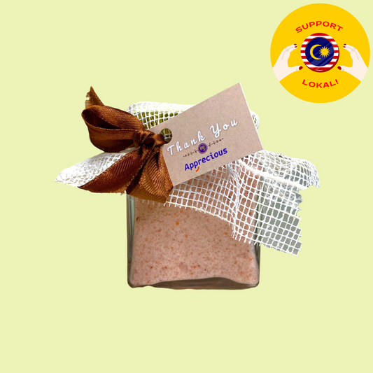 Lavender Himalayan Salt Scrub with Lavender Essential Oil