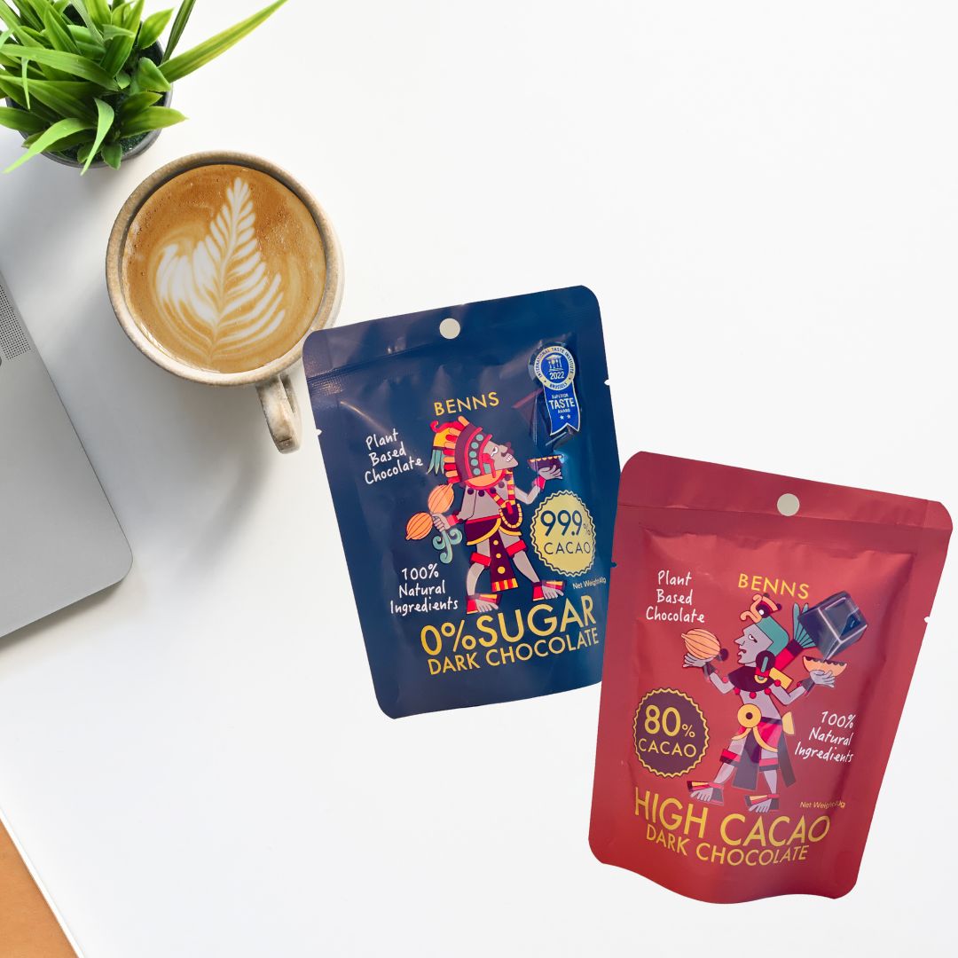 Benns Plant Based Chocolate 0% Sugar