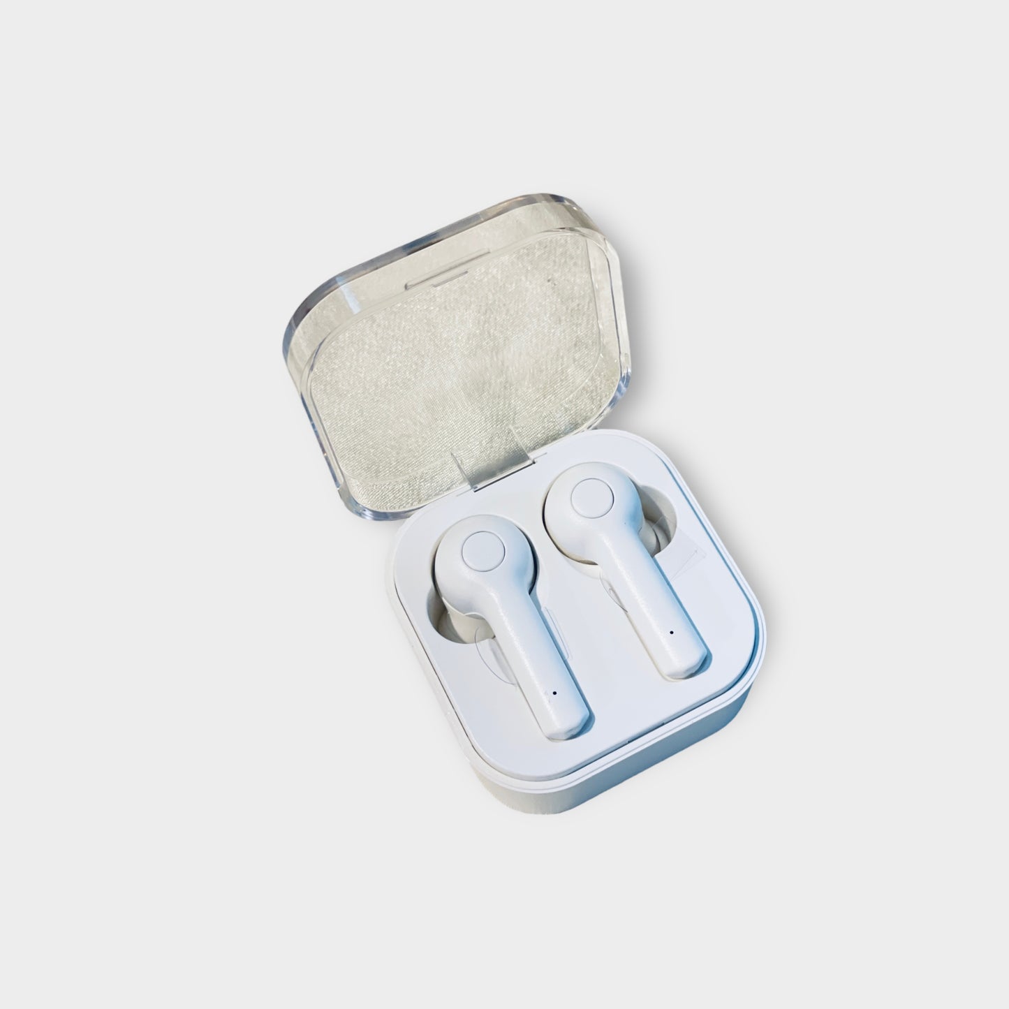Bluetooth Earpods in a Charging Case