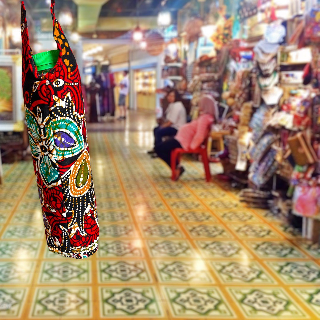 Batik Water Bottle Holder